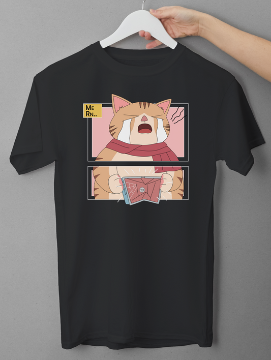 Me Right Now Cat T-Shirt – Funny Relatable Cat Meme Shirt