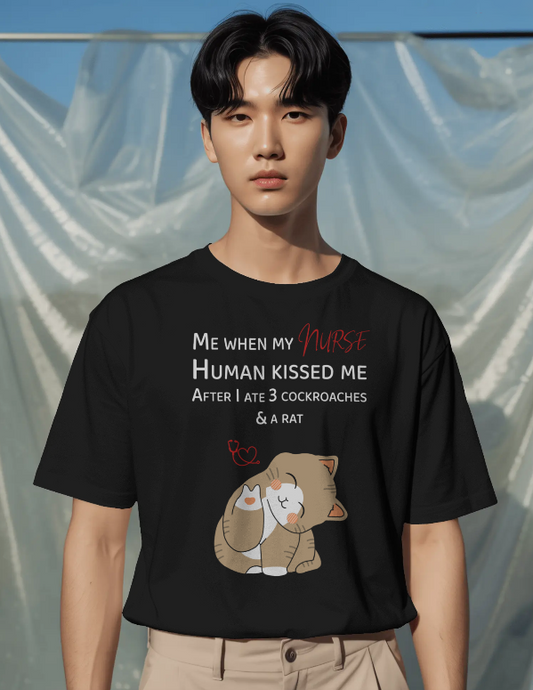 Funny Nurse Cat Shirt – Dark Humor Nurse T-Shirt, Medical Humor Tee for Nurses, RN LPN Gift